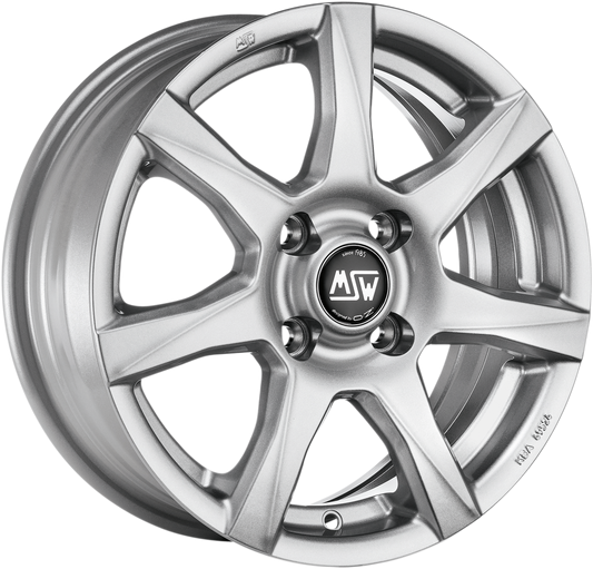 MSW | MSW 77 | 6x15 | 4x100 | ET35 | FULL SILVER | W19233500T09