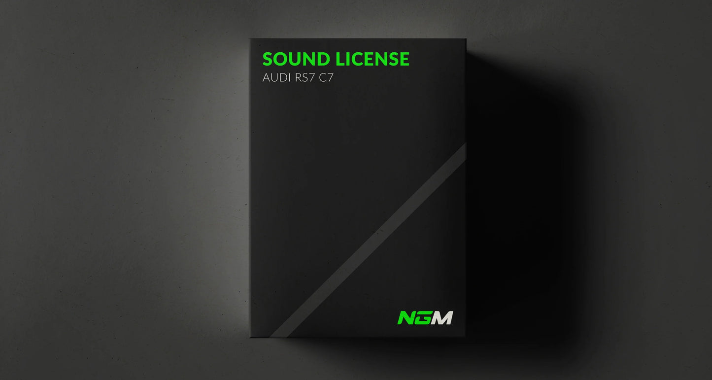 Audi RS7 C7 | Sound License