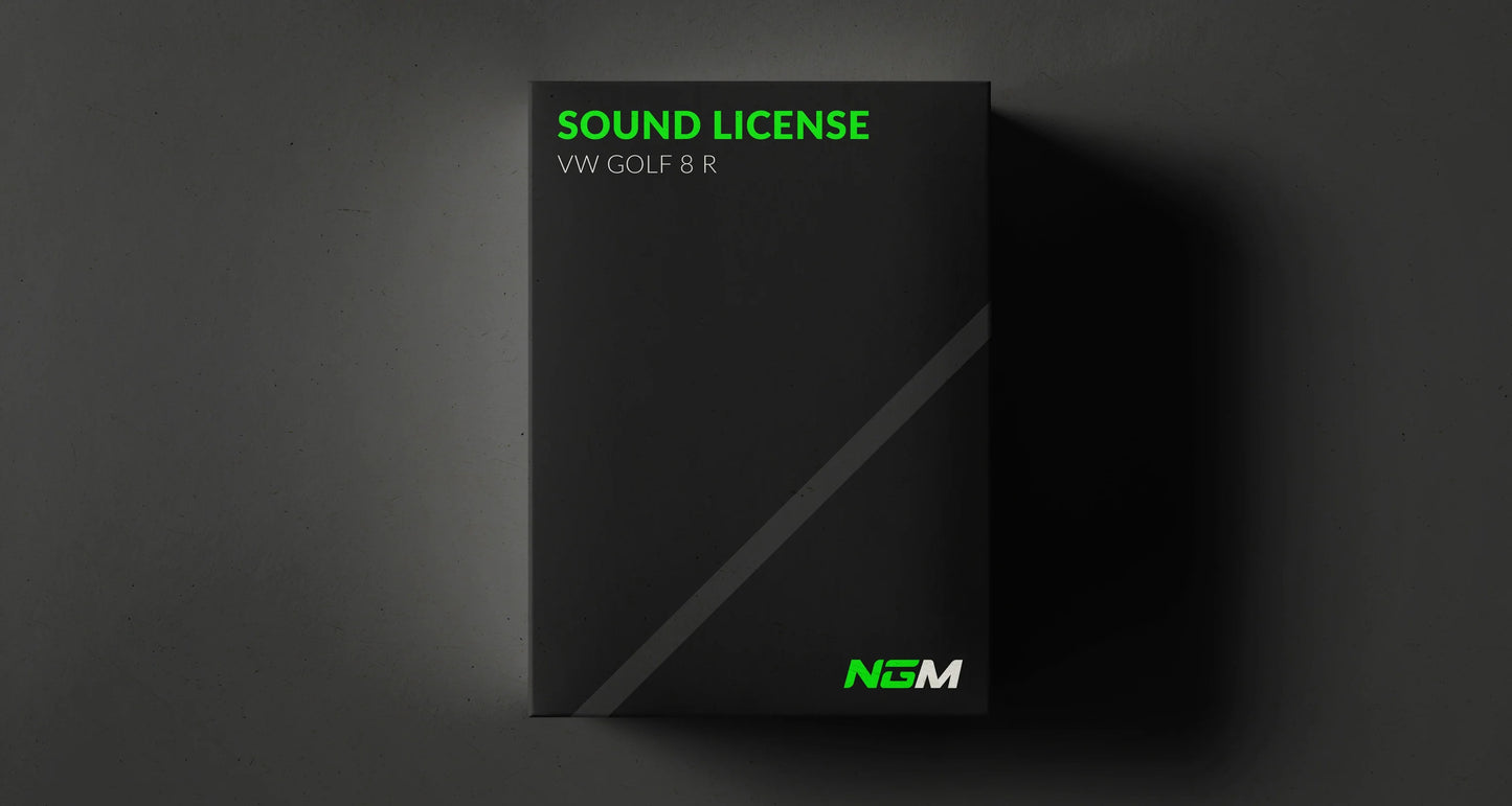 NGM - VW Golf 8 R | Sound License