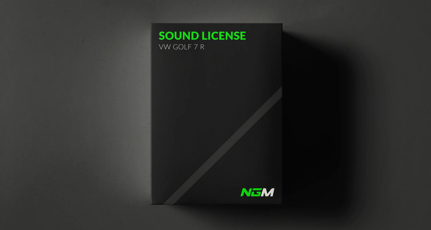 NGM - VW Golf 7 R | Sound License