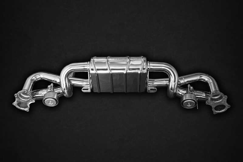 Capristo Sportauspuff Porsche 718 Spyder/ Cayman GT4/GTS mit CH-Gutachten