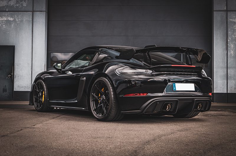 Capristo Sportauspuff Porsche 718 GT4 RS mit CH-Gutachten