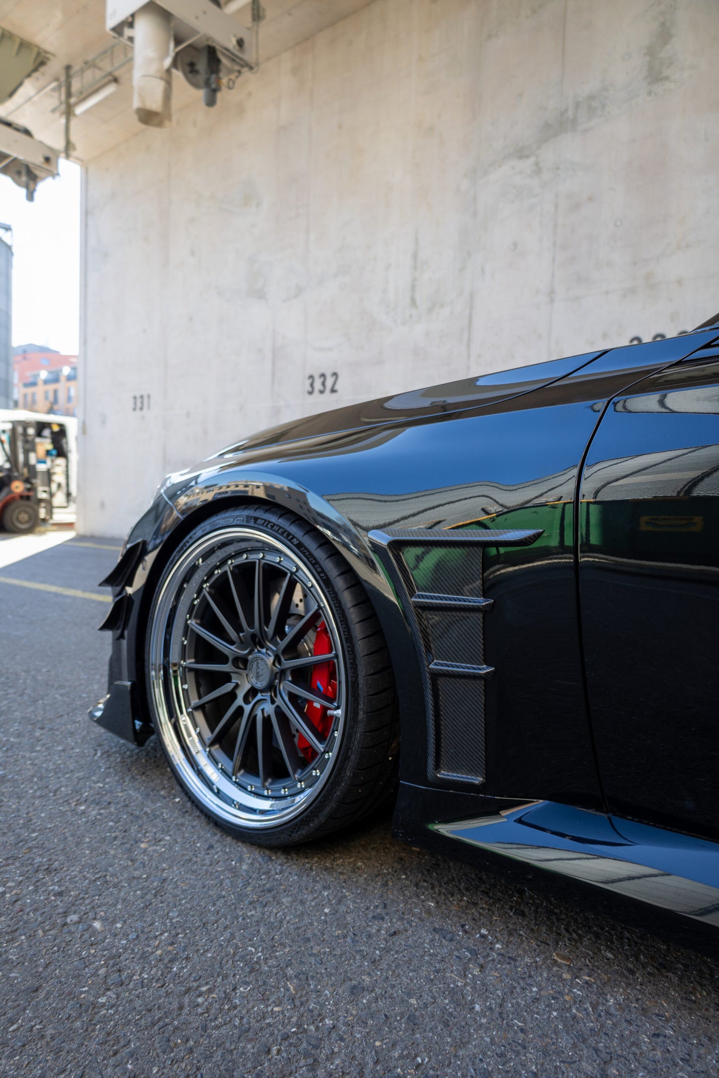 Carbon - BMW M2 G87 Carbon Kotflügel Aufsätze