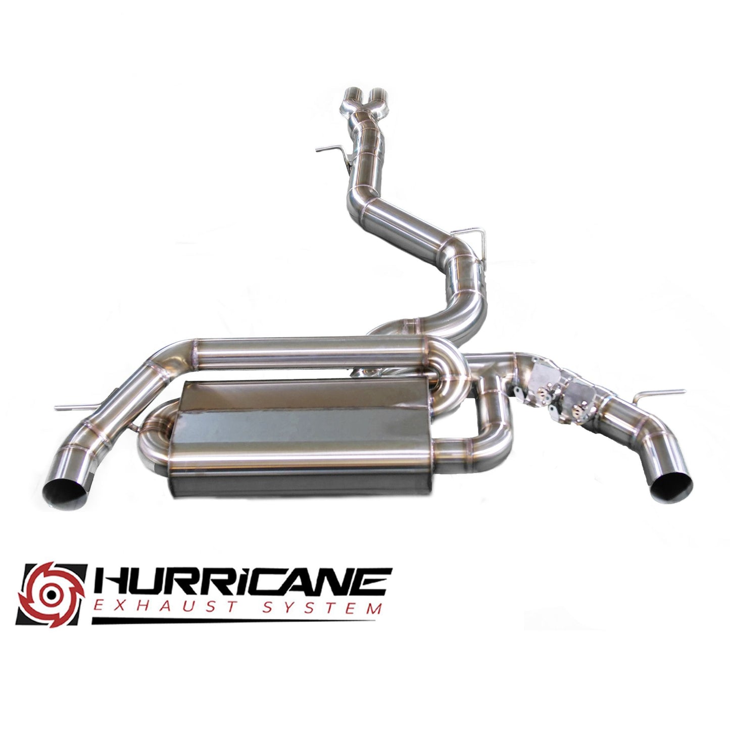 Hurricane 3,5" Abgasanlage für Audi RS3 8V 400PS FL Limo. - mit OPF