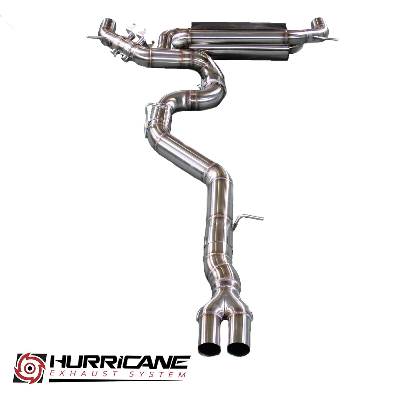 Hurricane 3,5" Abgasanlage für Audi RS3 8V 400PS FL Limo. - mit OPF
