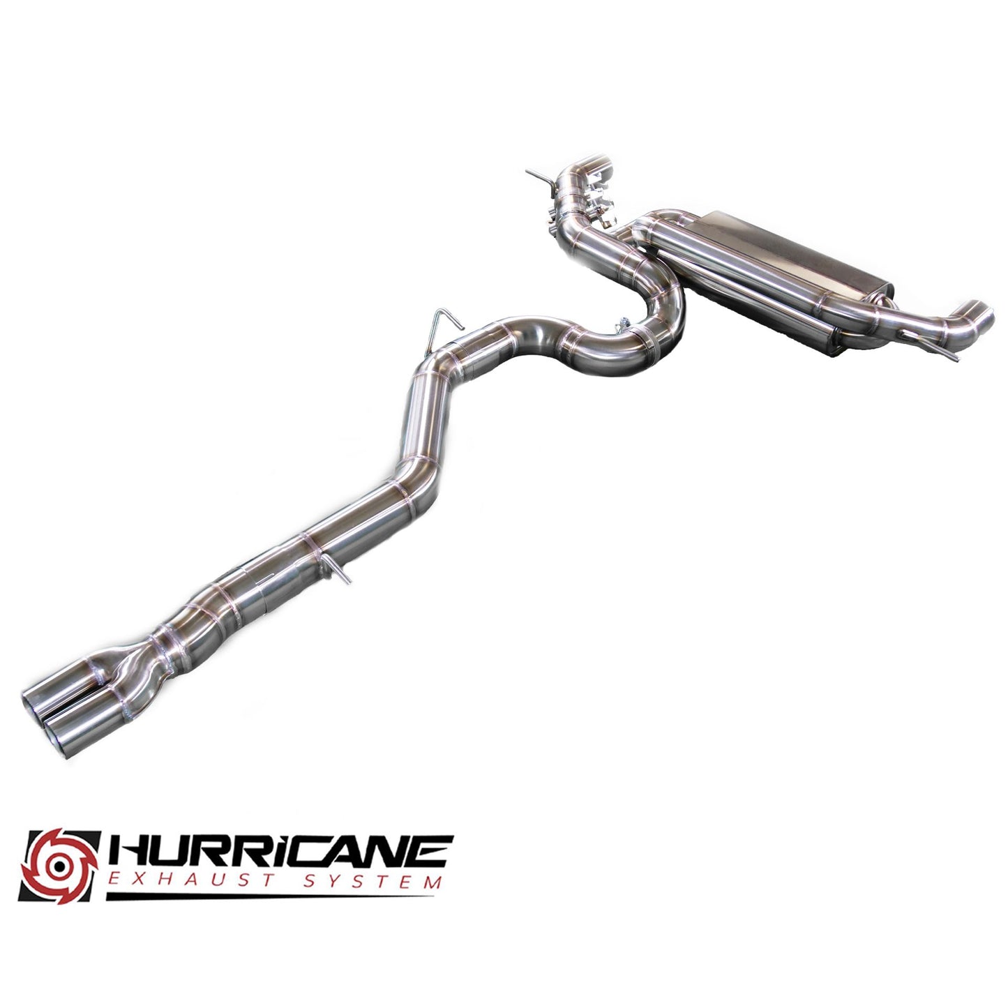 Hurricane 3,5" Abgasanlage für Audi RS3 8V 400PS FL Limo. - mit OPF
