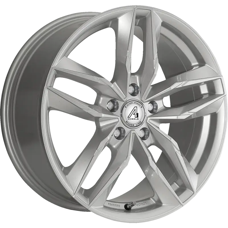 A1 WHEELS | Saturn | Gr?sse: 8.0x18 | ET: 38 | Lochkreis: 5x112 | silver metallic