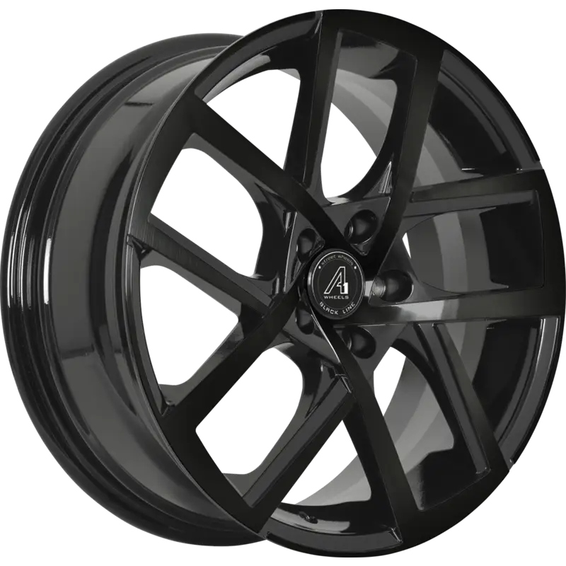 A1 WHEELS | Spark | Gr?sse: 7.5x18 | ET: 45 | Lochkreis: 5x112 | gloss black