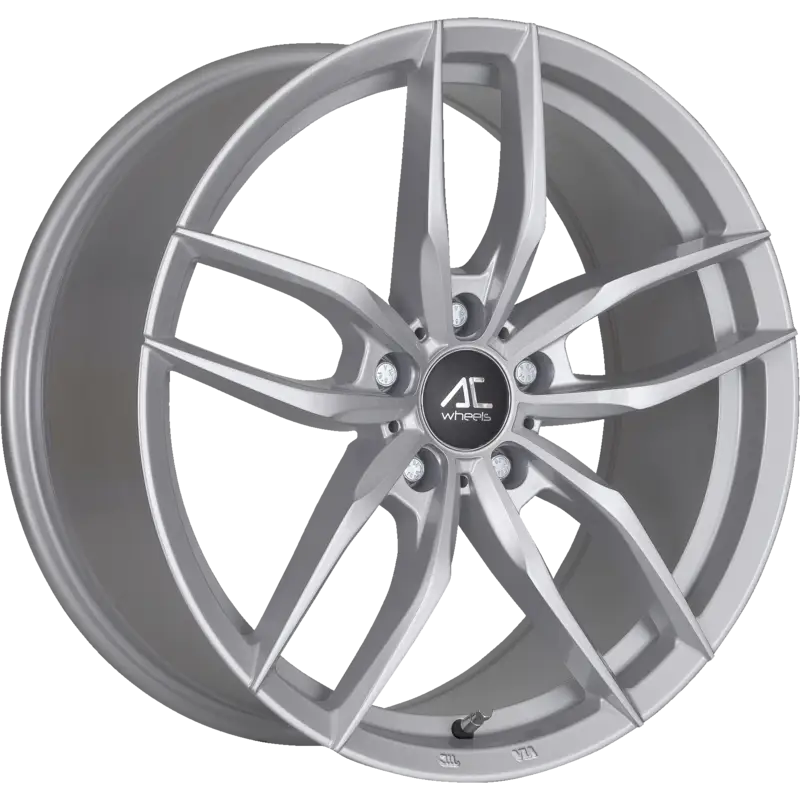 AC WHEELS | Design: FF029 | Grösse: 8.0x18 | ET: 35 | Lochkreis: 5x110 | Farbe: high gloss silver