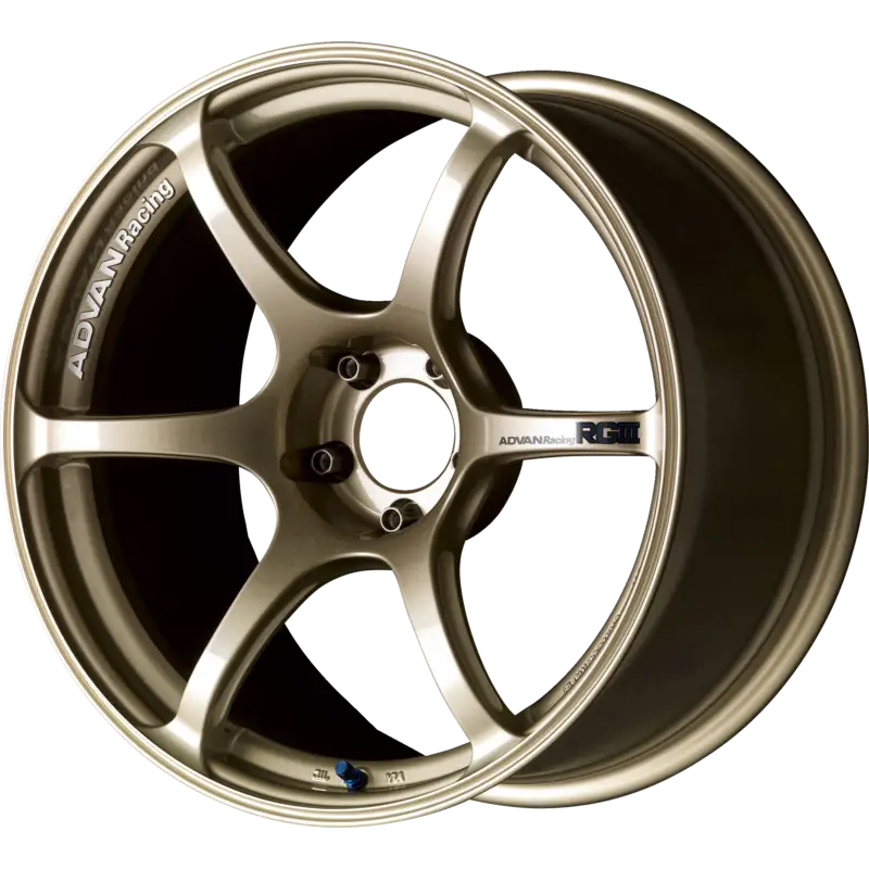 ADVAN RACING | Design: RGIII | Gr?sse: 9.5x19 | ET: 45 | Lochkreis: 5x114.3 | Farbe: racing gold metallic