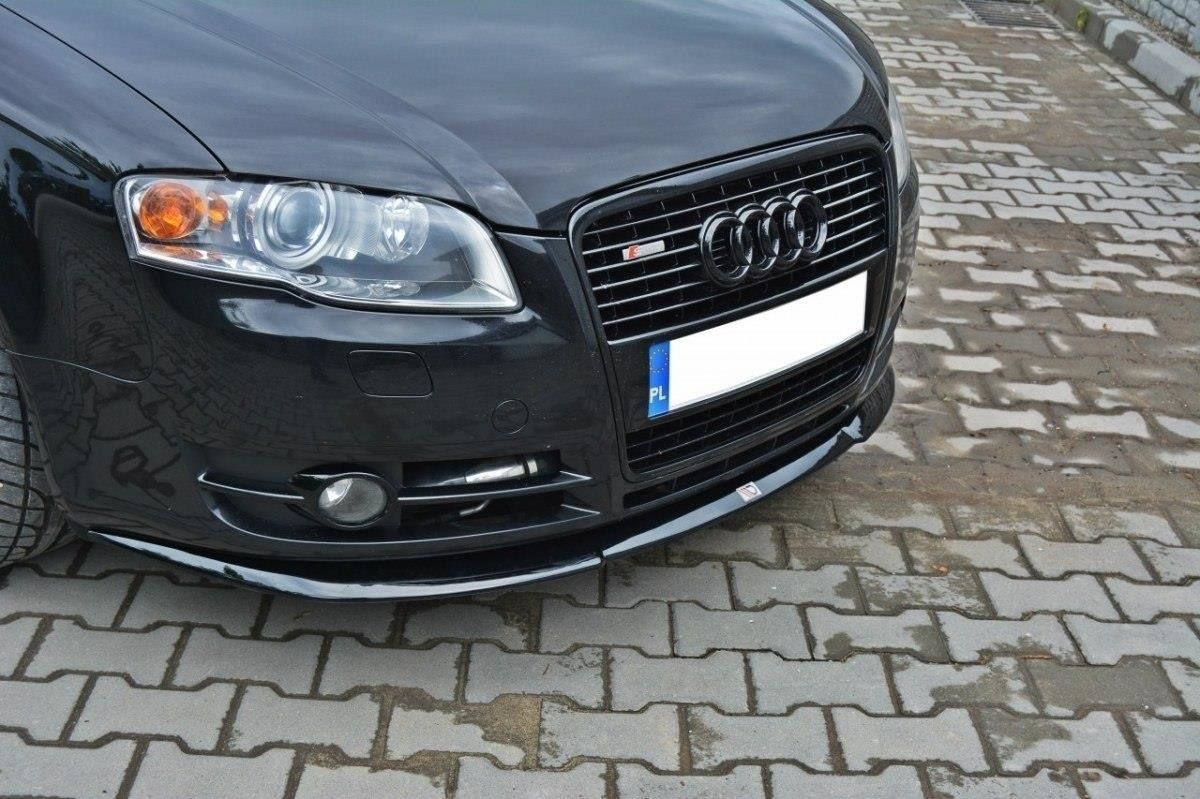 Maxton Design Frontlippe für Audi A4 B7 Carbon Look
