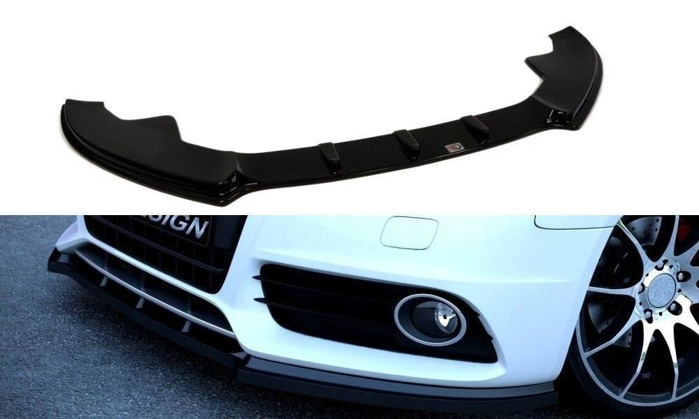 Maxton Design Frontlippe für Audi B8 S4 Carbon Look