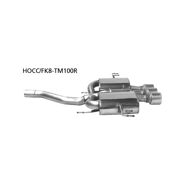 Bastuck Auspuffanlage Honda Type R FK8 2.0 L - Abgasanlagen / Downpipes