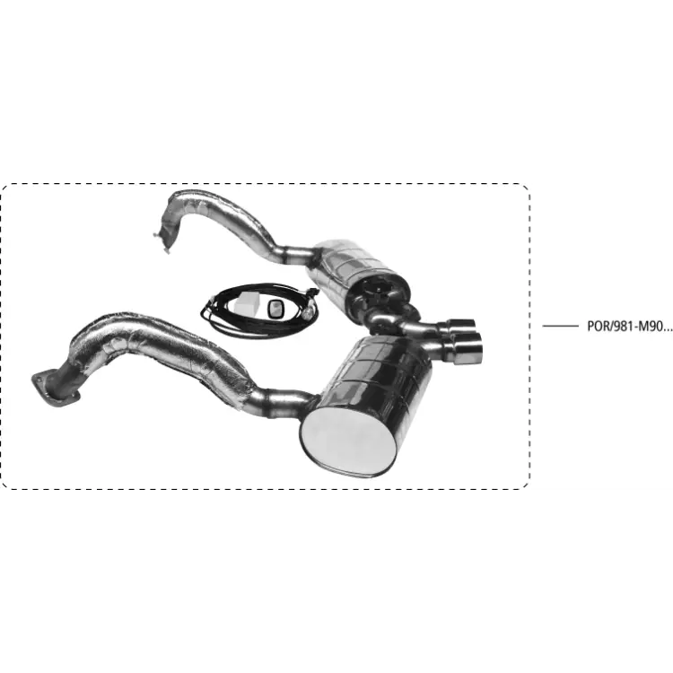 Bastuck Auspuffanlage Porsche Cayman 981 3.4 L - Abgasanlagen / Downpipes