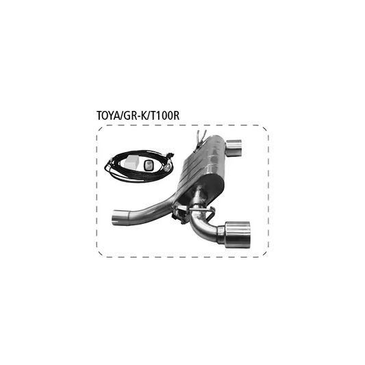 Bastuck Auspuffanlage Toyota GR Yaris 1.6 T - Abgasanlagen / Downpipes