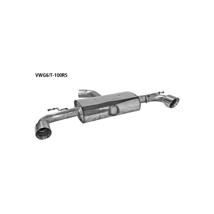 Bastuck Auspuffanlage VW Golf 6 GTI / ED35 2.0 TSI - Abgasanlagen / Downpipes