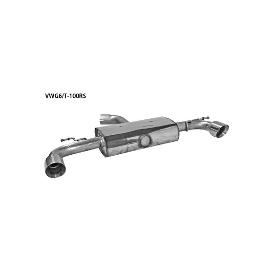 Bastuck Auspuffanlage VW Golf 6 GTI / ED35 2.0 TSI - Abgasanlagen / Downpipes