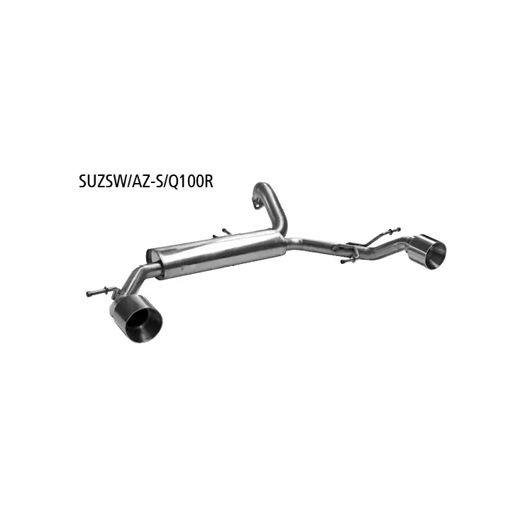 Bastuck Endschalldämpfer Suzuki Swift AZ Sport 1.4 L - Abgasanlagen / Downpipes