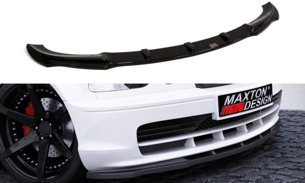 Maxton Design Frontlippe für BMW 3er E46 Coupe Carbon Look