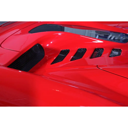 Capristo Carbon Heckklappe Motorhaube für Ferrari 458 Spider