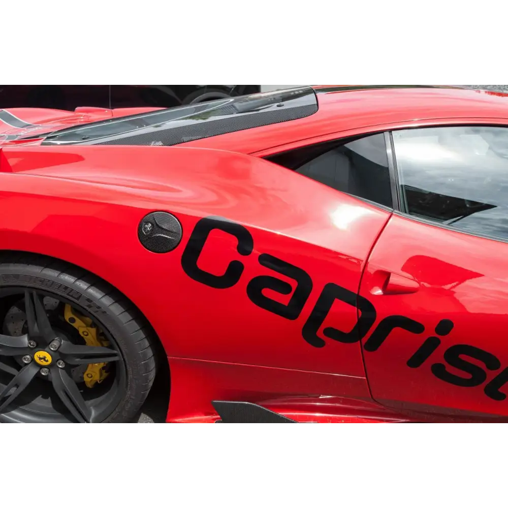 Capristo Carbon Tankdeckel für Ferrari 458 Speciale Spider Italia