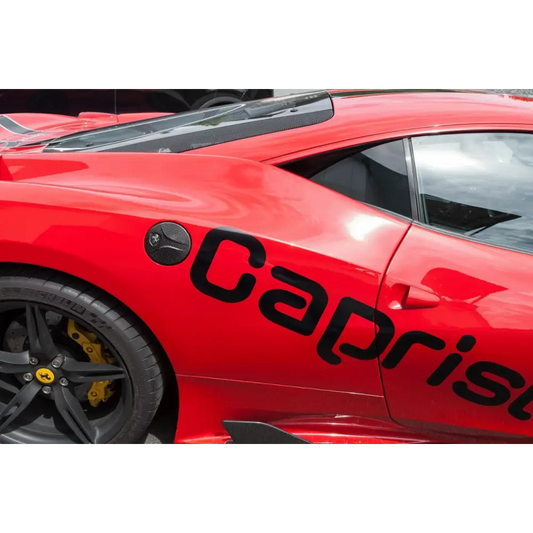 Capristo Carbon Tankdeckel für Ferrari 458 Speciale Spider Italia