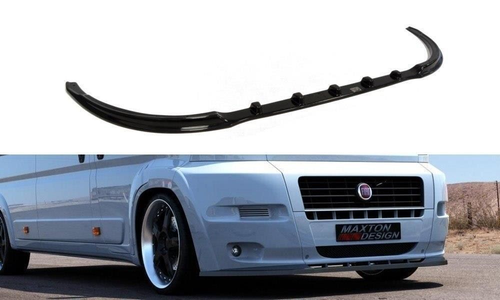 Maxton Design Frontlippe für Fiat Ducato MK3 schwarz hochglanz