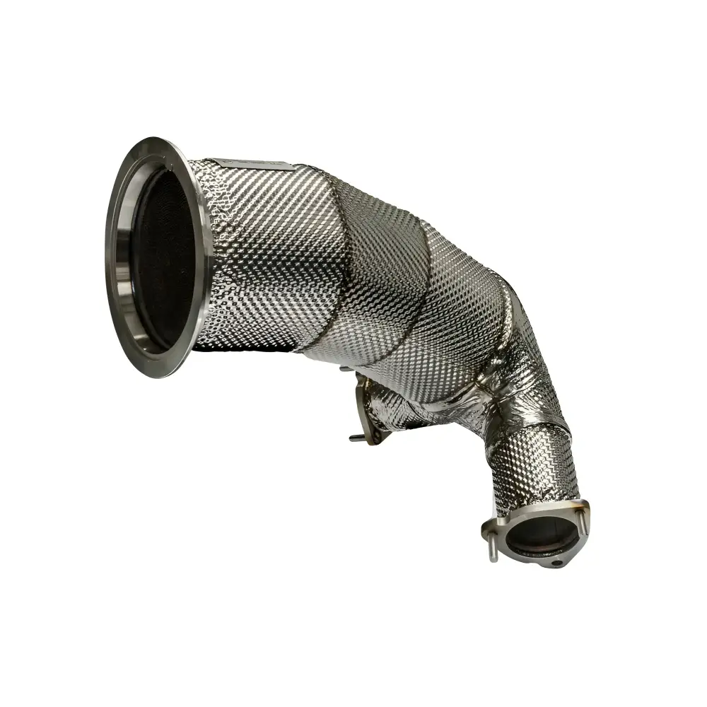 HJS Downpipe (mit CH Zulassung)Audi S4 / S5 3.0TFSI / 4x4 / 260kW / CWGD - 90 81 1140 - Abgasanlagen / Downpipes