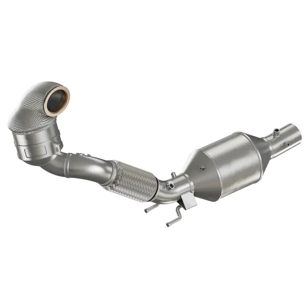 HJS Downpipe - VW Golf 7 GTI OPF GTI TCR Seal Leon Cupra 290 OPF Skoda Ocatavia RS 245 OPF - mit CH-Zulassung - 90 82