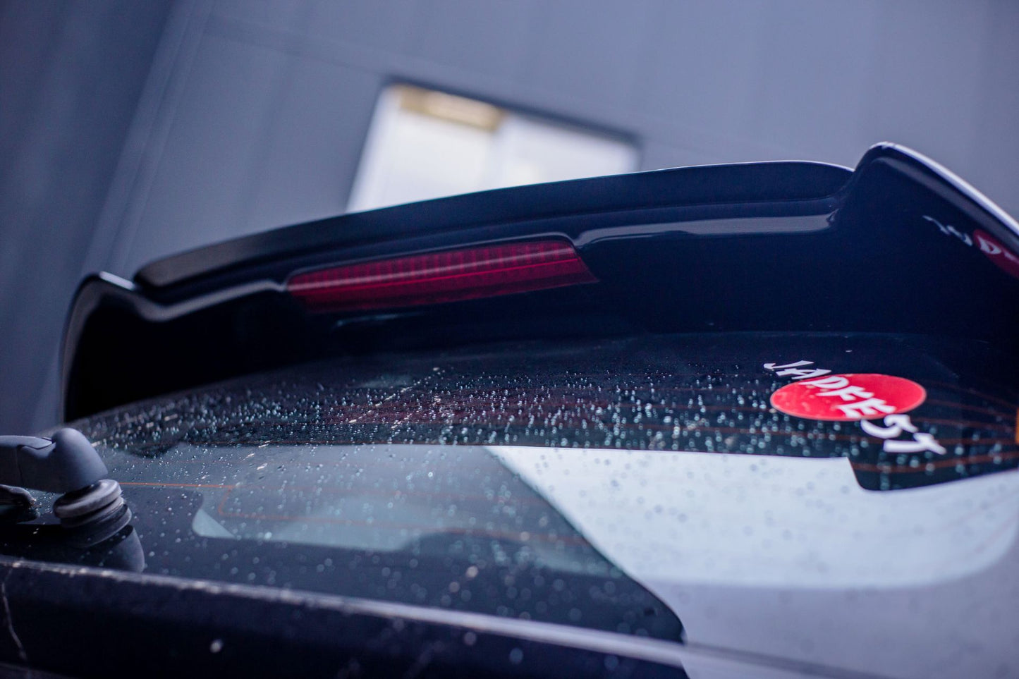 Maxton Design Spoiler für Honda Civic MK7 Type-S|Type-R Facelift schwarz hochglanz