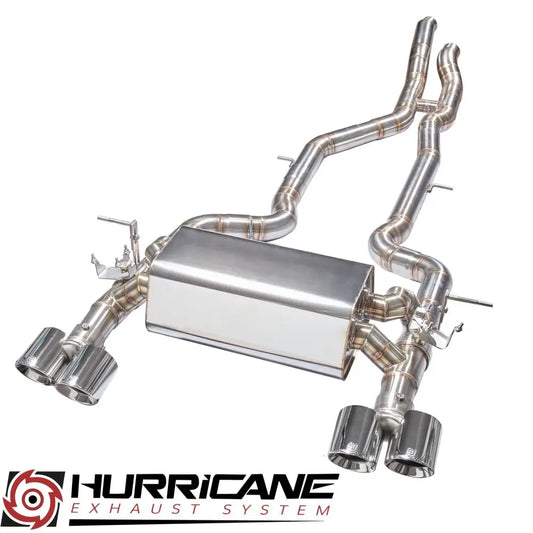 Hurricane - 2,76" Abgasanlage für BMW M3 F80 431PS