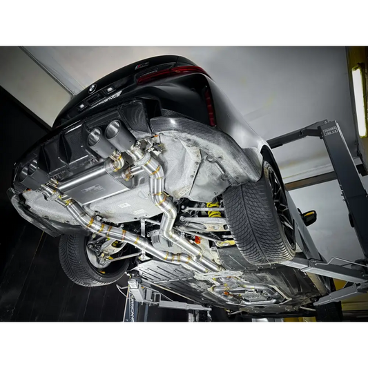 Hurricane 3,5ÍÍ Abgasanlage fÙr BMW M3 G81 Competition 510PS / + LCI 530PS - Abgasanlagen / Downpipes