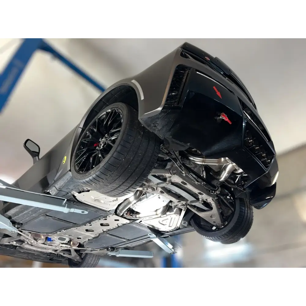 Hurricane 3,5’’ Abgasanlage für Corvette C7 Z06 - mit Schweizer Strassenzulassung - Abgasanlagen / Downpipes