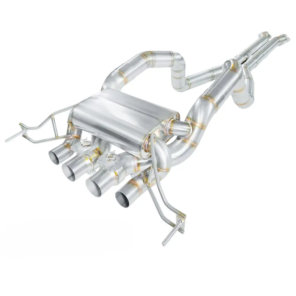 Hurricane 3,5’’ Abgasanlage für Corvette C7 Z06 - mit Schweizer Strassenzulassung - Abgasanlagen / Downpipes