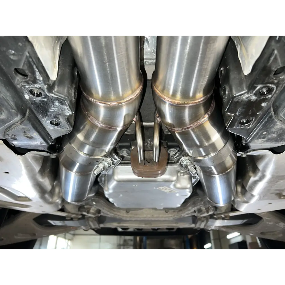 Hurricane 3,5’’ Abgasanlage für Corvette C7 Z06 - mit Schweizer Strassenzulassung - Abgasanlagen / Downpipes