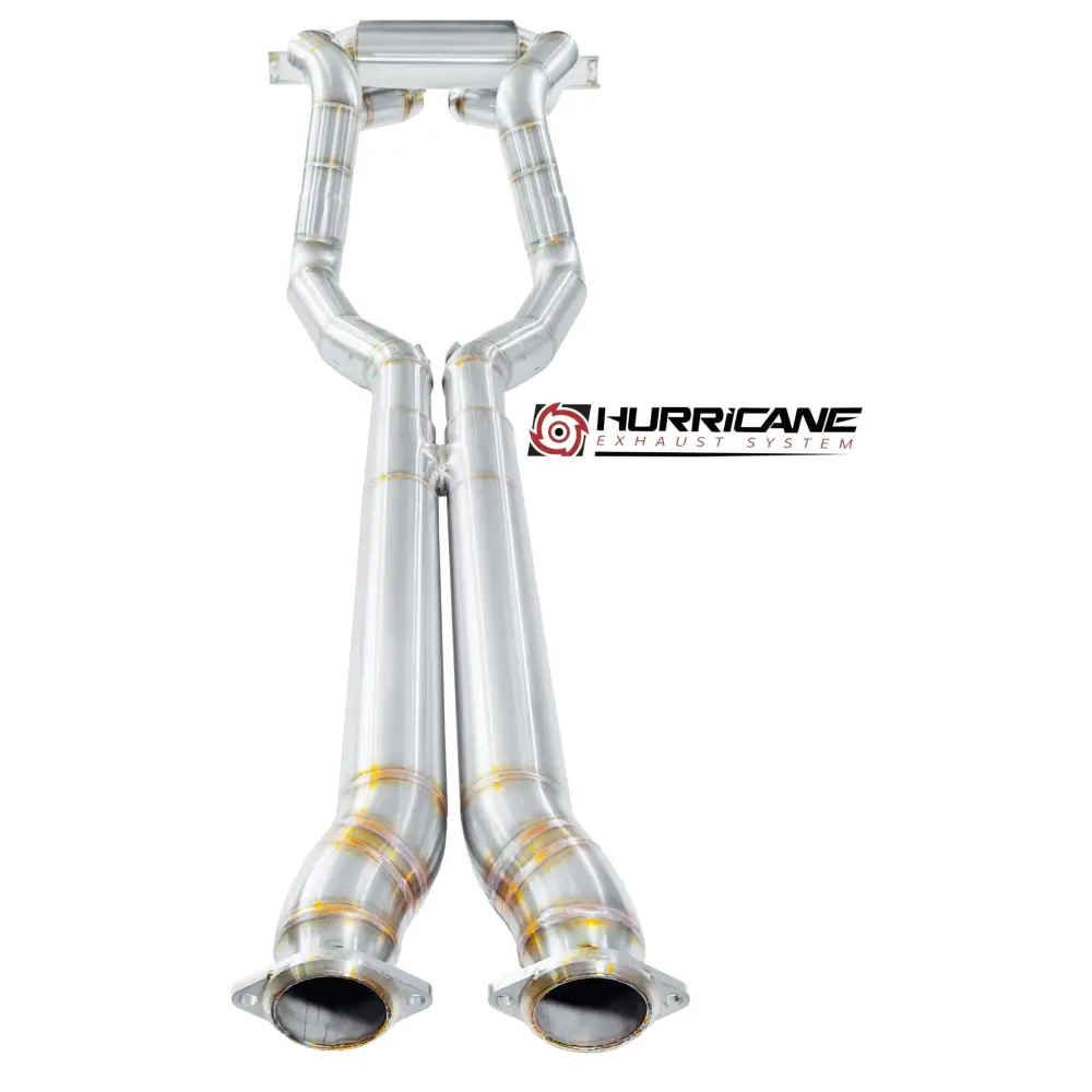 Hurricane 3,5’’ Abgasanlage für Corvette C7 Z06 - mit Schweizer Strassenzulassung - Abgasanlagen / Downpipes