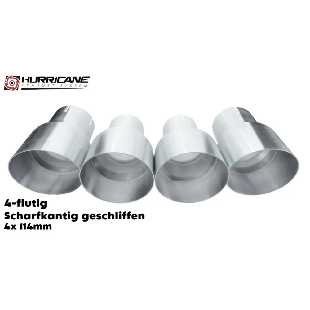 Hurricane 3,5’’ Abgasanlage für Corvette C7 Z06 - mit Schweizer Strassenzulassung - Abgasanlagen / Downpipes