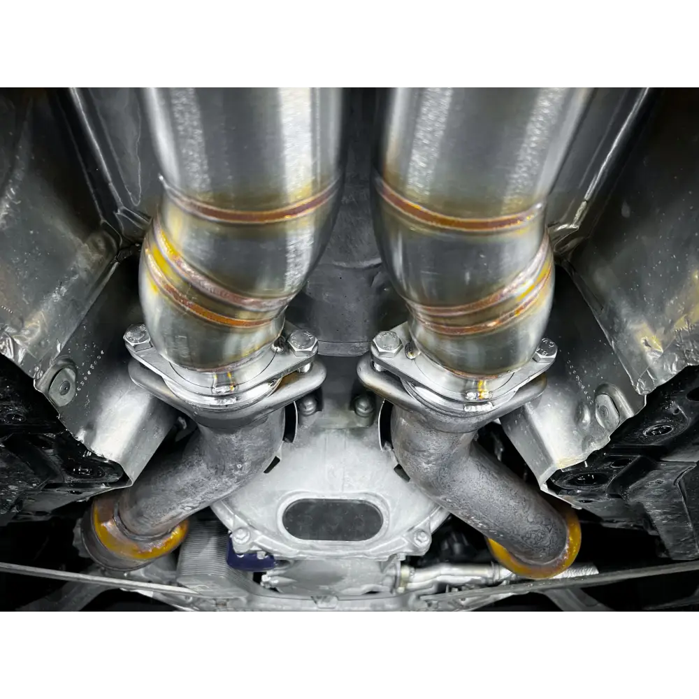 Hurricane 3,5’’ Abgasanlage für Corvette C7 Z06 - mit Schweizer Strassenzulassung - Abgasanlagen / Downpipes