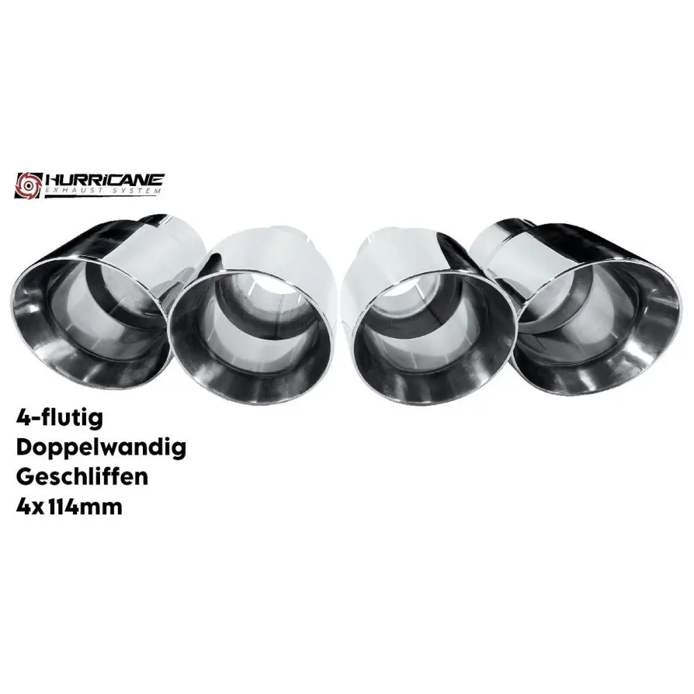 Hurricane 3,5’’ Abgasanlage für Corvette C7 Z06 - mit Schweizer Strassenzulassung - Abgasanlagen / Downpipes