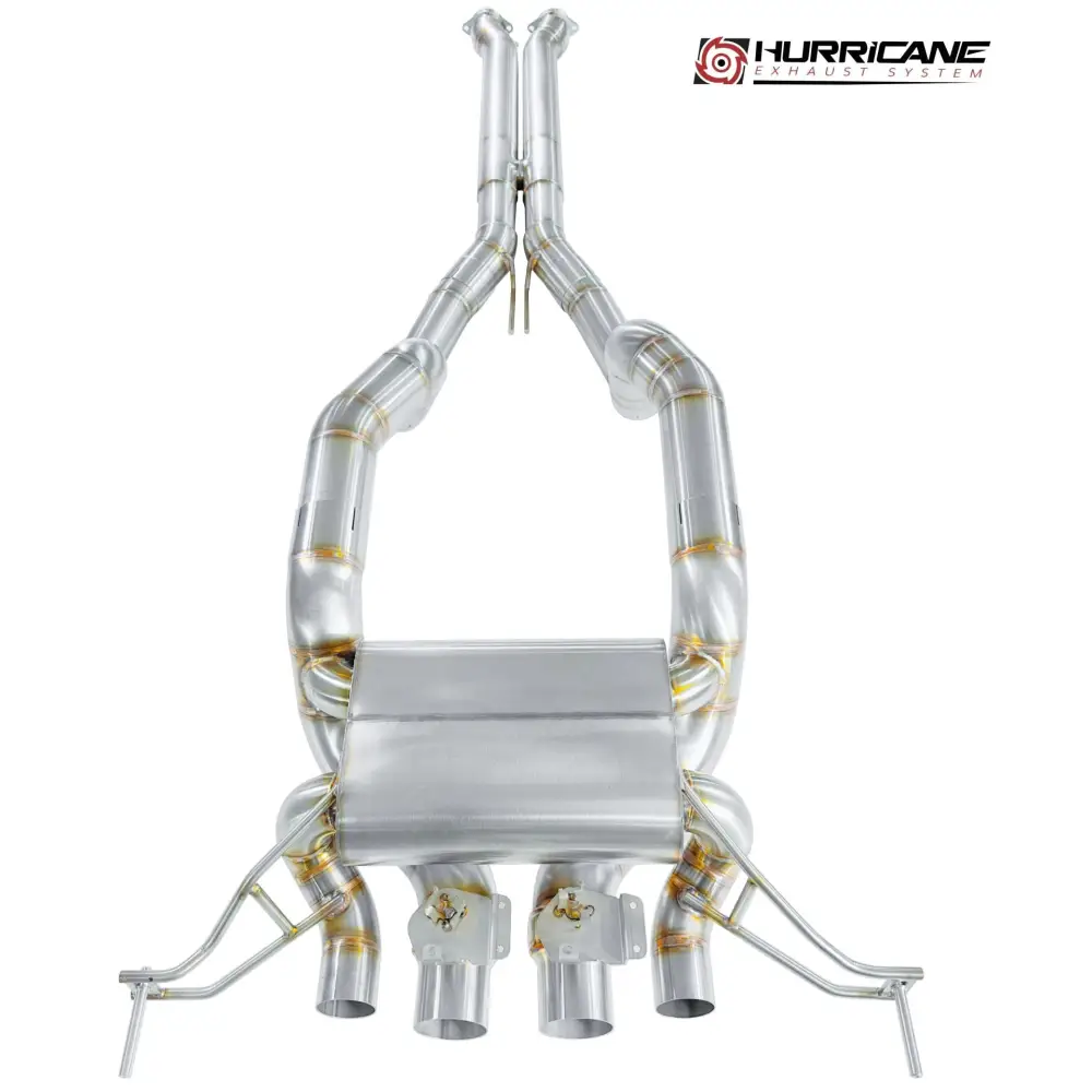 Hurricane 3,5’’ Abgasanlage für Corvette C7 Z06 - mit Schweizer Strassenzulassung - Abgasanlagen / Downpipes