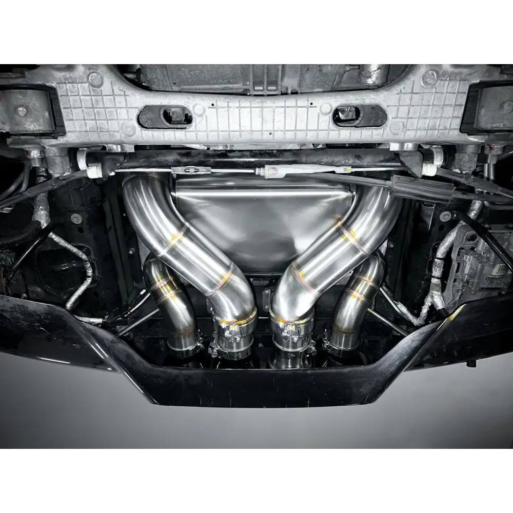 Hurricane 3,5’’ Abgasanlage für Corvette C7 Z06 - mit Schweizer Strassenzulassung - Abgasanlagen / Downpipes