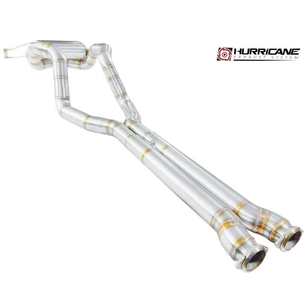 Hurricane 3,5’’ Abgasanlage für Corvette C7 Z06 - mit Schweizer Strassenzulassung - Abgasanlagen / Downpipes