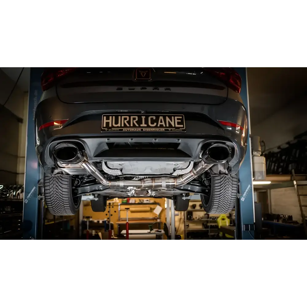 Hurricane 3,5ÍÍ Abgasanlage fÙr Cupra Leon ST 4 KL 310PS ab OPF / Inkl. CH-Zulassung
