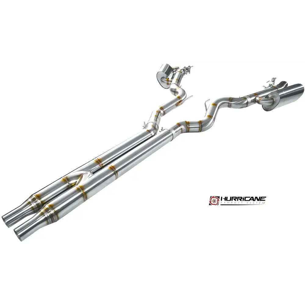 Hurricane 3,5’’ Abgasanlage für Ford Mustang 5.0 Gen. 6 VFL + FL - Abgasanlagen / Downpipes