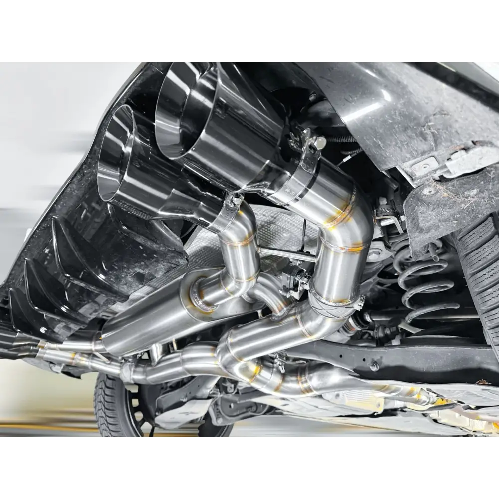 Hurricane 3,5’’ Abgasanlage für Golf 8 R VFL 333PS Performance - Abgasanlagen / Downpipes