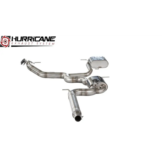 Hurricane 3,5’’ Abgasanlage für Seat Leon Cupra ST 300 AWD 5F V1 - Abgasanlagen / Downpipes