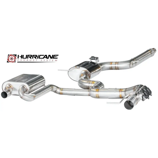 Hurricane 3,5ÍÍ Abgasanlage fÙr Skoda Octavia RS 230PS 5E V3 - Abgasanlagen / Downpipes