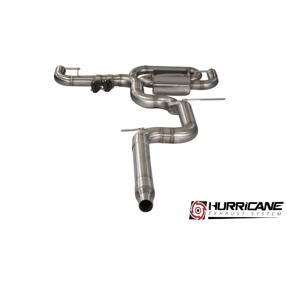 Hurricane 3,5’’ Abgasanlage für VW Golf GTI 7.5 Performance OPF V2 - Abgasanlagen / Downpipes