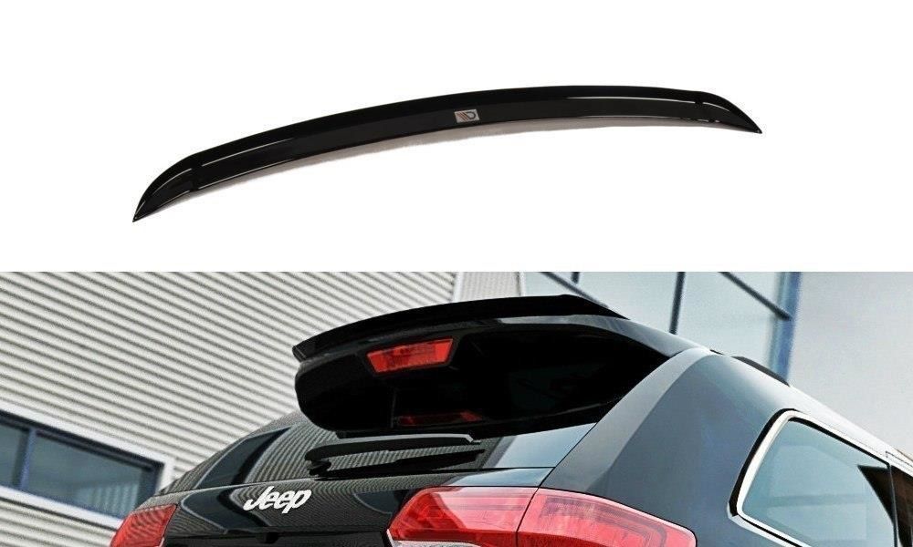 Maxton Design Spoiler für Jeep Grand Cherokee Facelift schwarz hochglanz