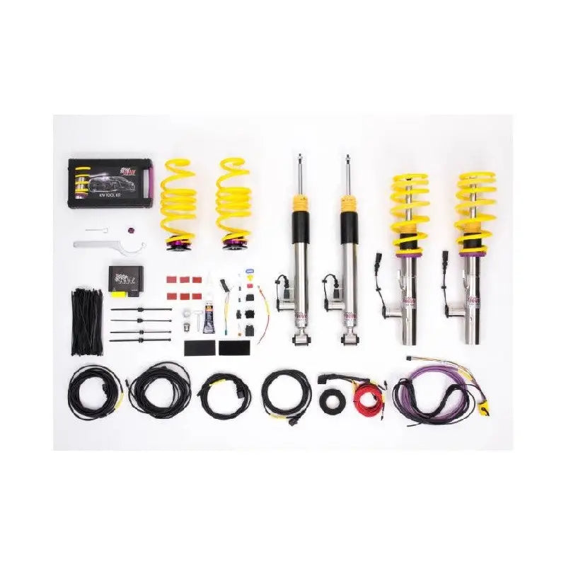 KW DDC - ECU Gewindefahrwerk inox VW Golf 6 - Anbauteile (Interieur / Exterieur)